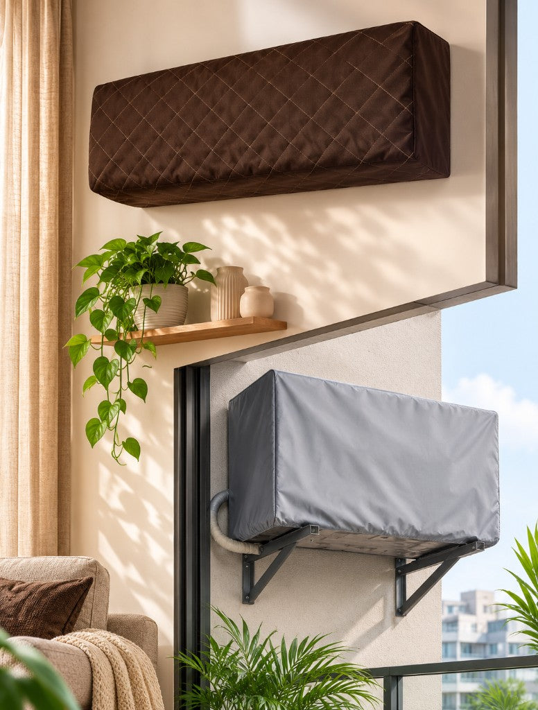 Indoor and outdoor AC covers